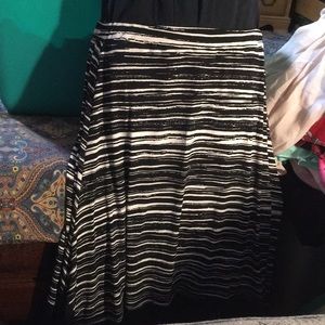 Striped skirt